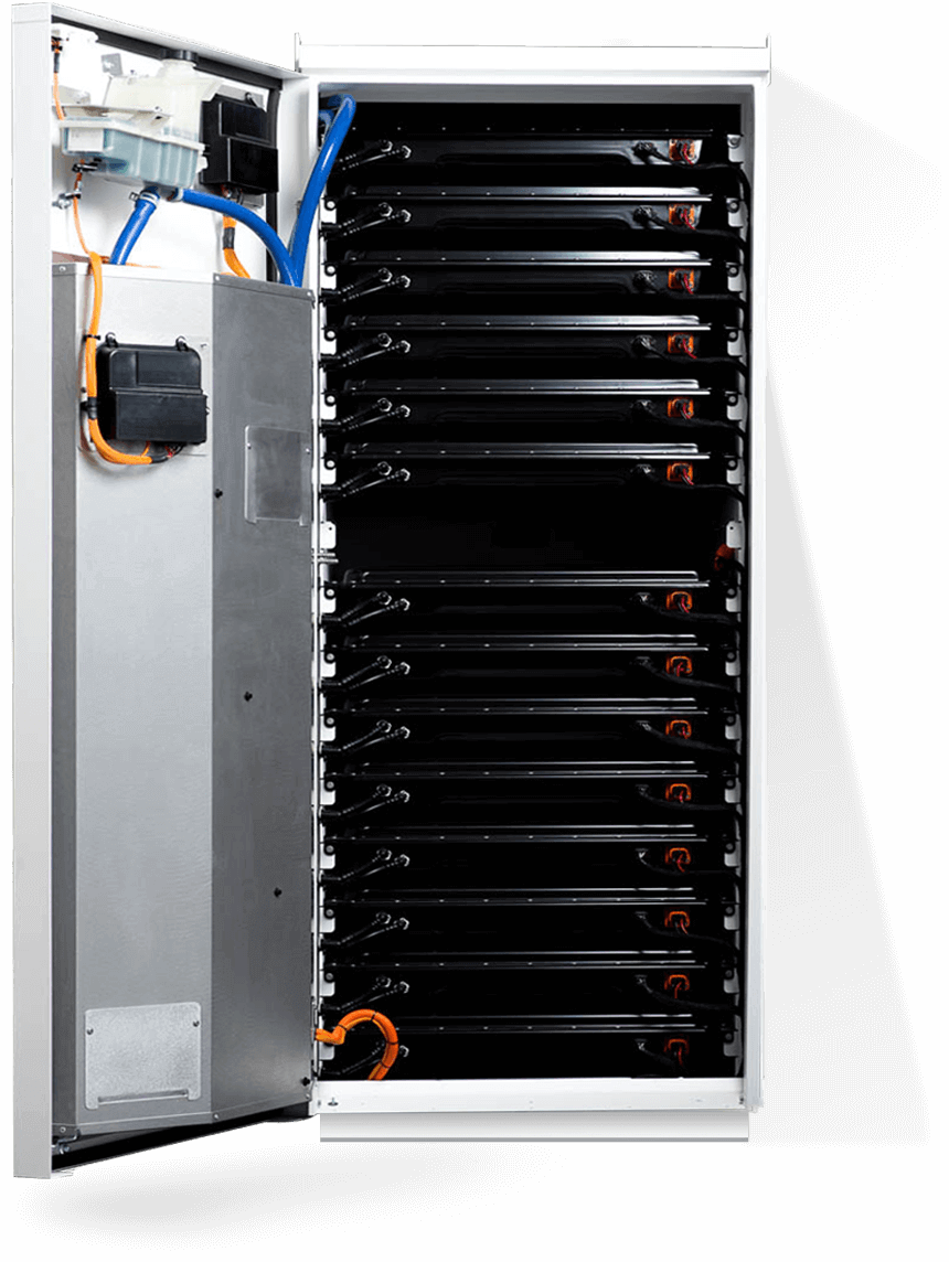 Telsa Powerpack open
